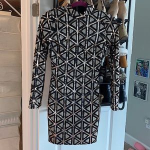 Lulus sequined cocktail dress. Brand new with tags, never worn.